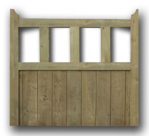 haydonvale garden wooden gate